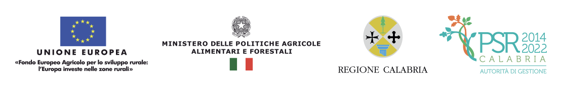 Programma di sostegno: Unione Europea, Repubblica Italiana, Regione Calabria e PSR Calabria
